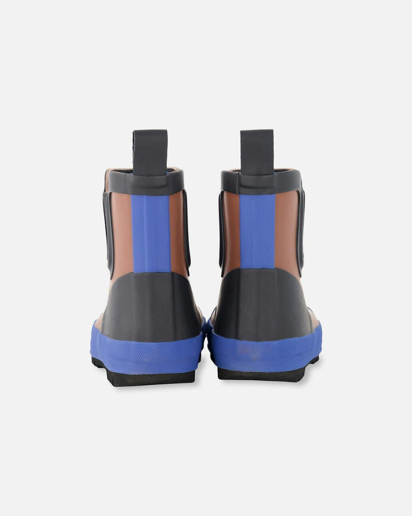 Short Rain Boots In Natural Rubber