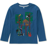 Bauhaus Graphic Tee, Blue