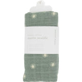Organic Cotton Muslin Swaddle Blanket - Sage Suns