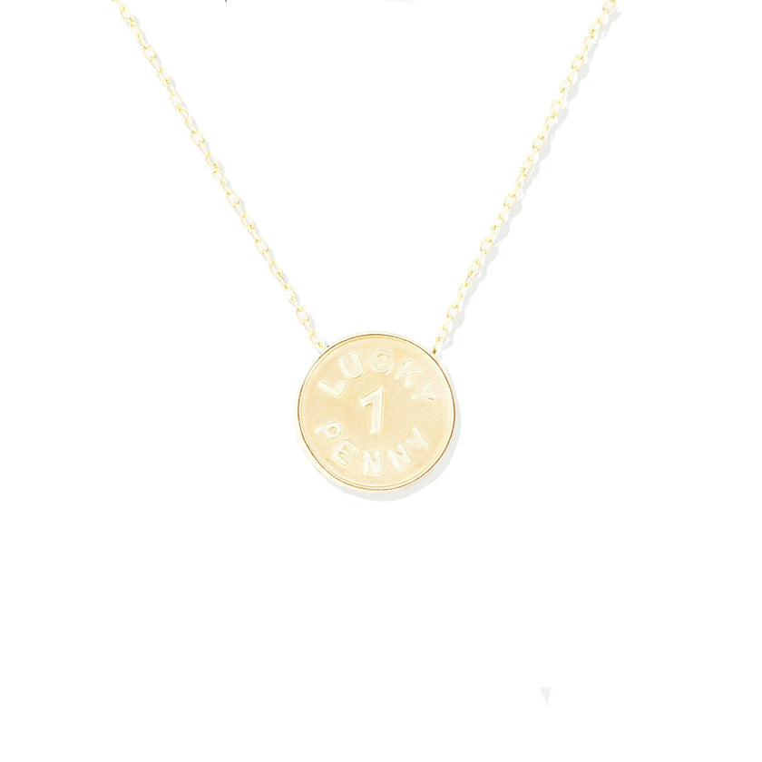 Juju Lucky Penny Charm Necklace