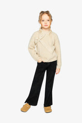 Sweater With Bow Beige