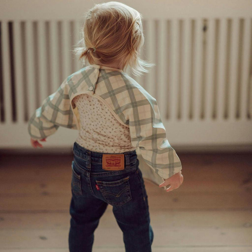 Smock Bib | Fern Plaid