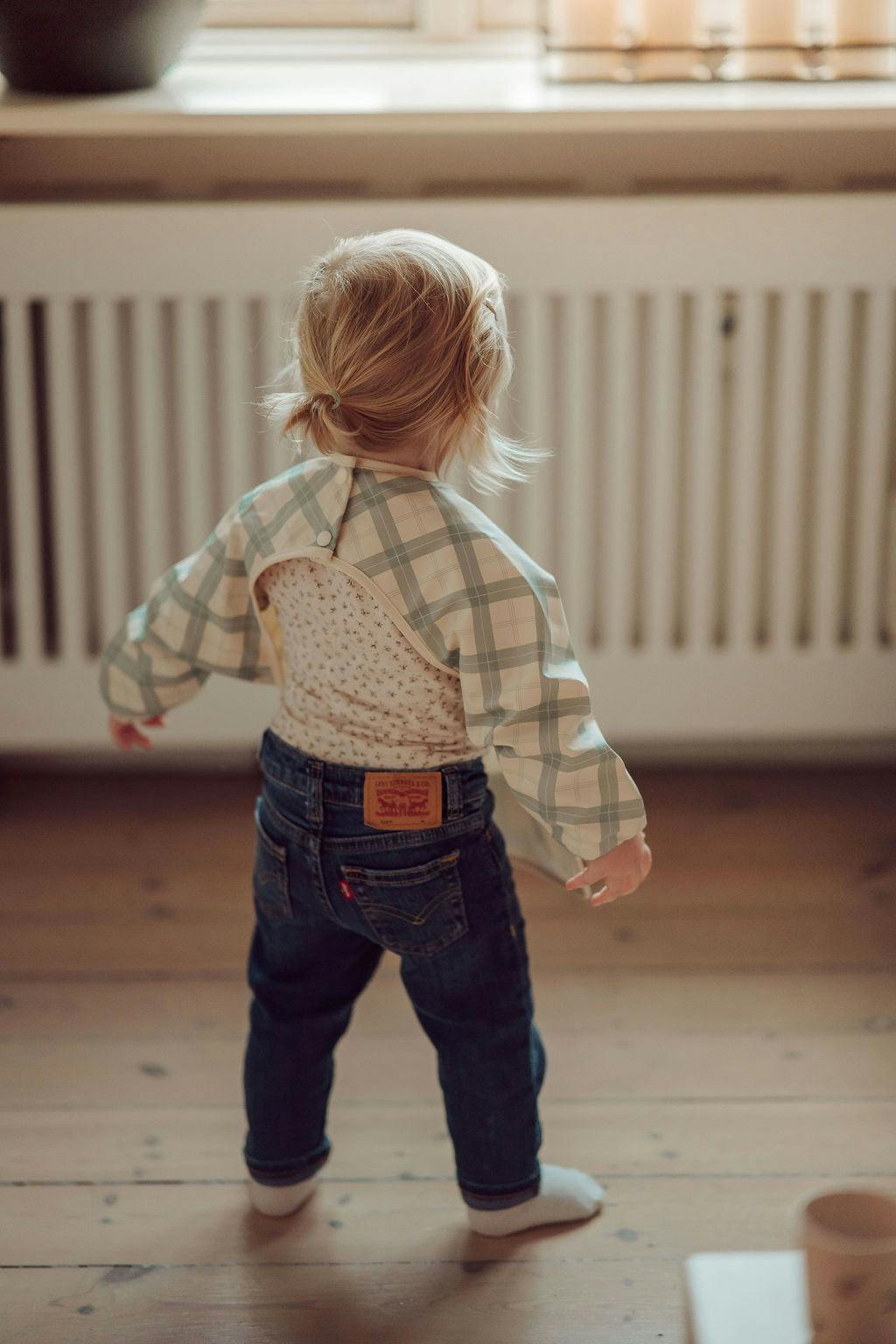 Smock Bib | Fern Plaid