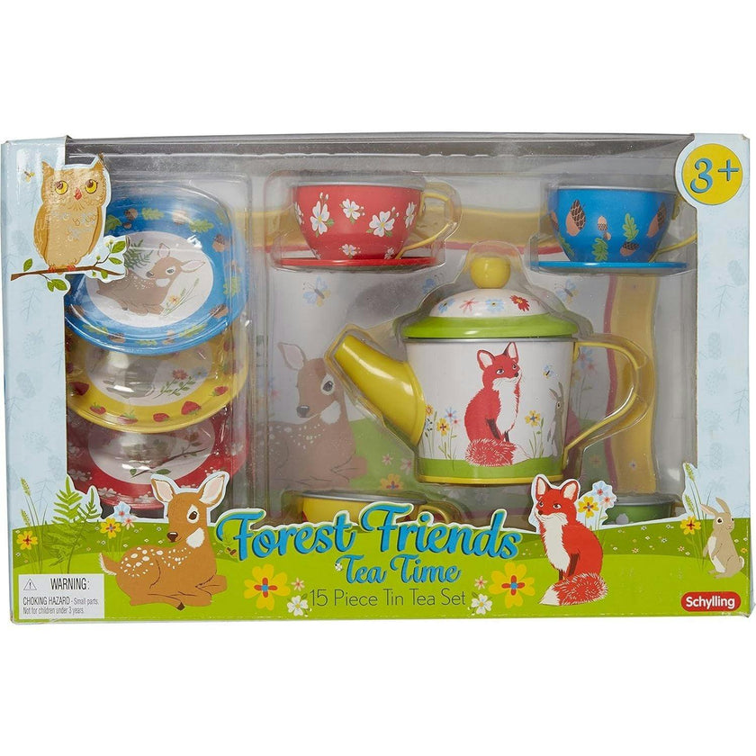 Schylling Forest Friends Tea Time Set for Kids