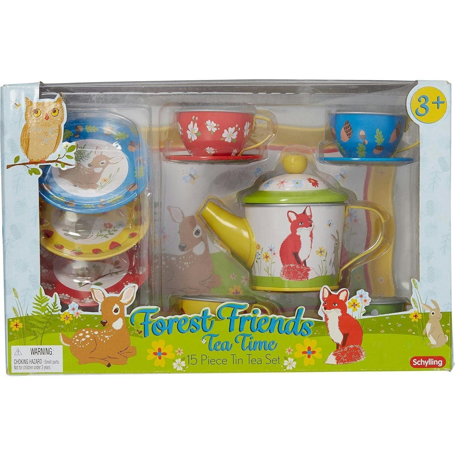 Schylling Forest Friends Tea Time Set for Kids