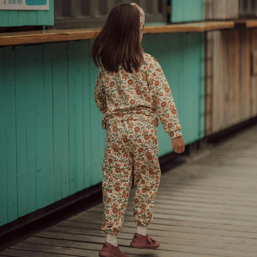 Tracksuit Jacket | Organic Cotton Jersey - In Bloom