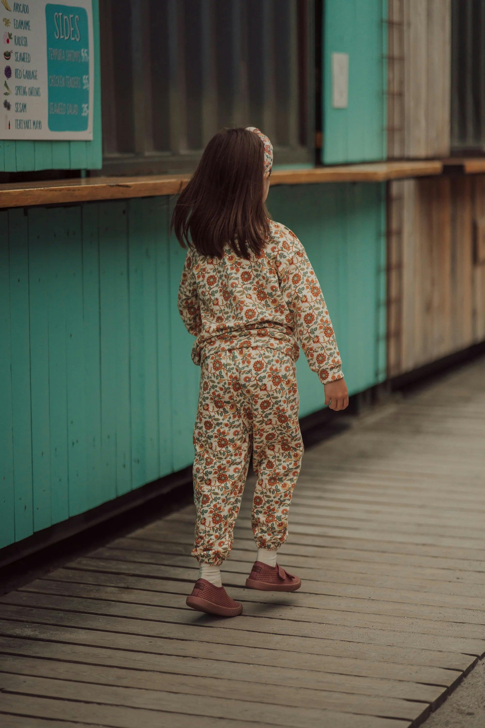Tracksuit Jacket | Organic Cotton Jersey - In Bloom