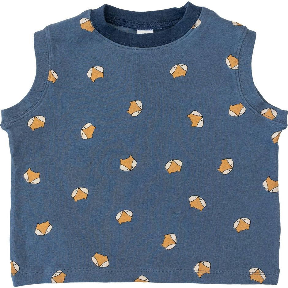 fox tee sleeveless