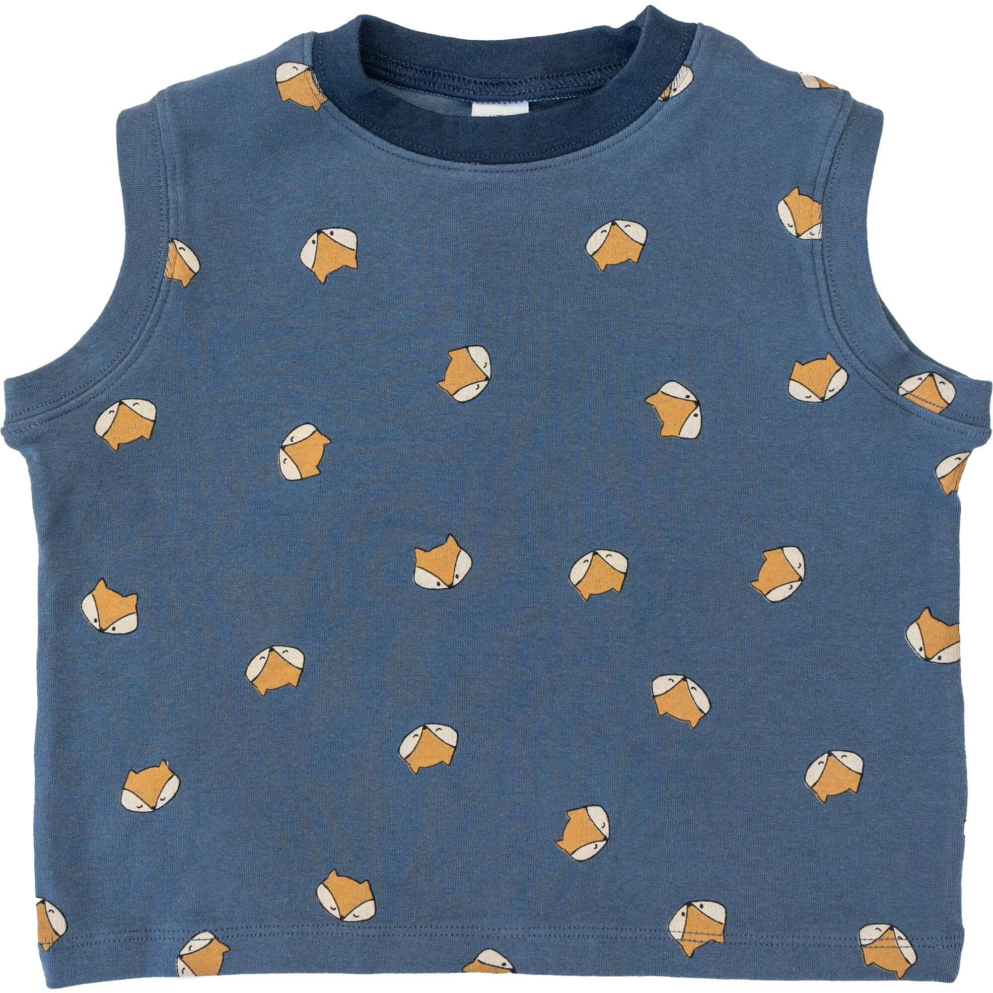 fox tee sleeveless