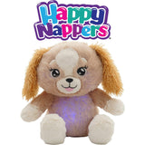 Happy Nappers: Lullabrites Brown - Musical Light Up Bedtime Plush