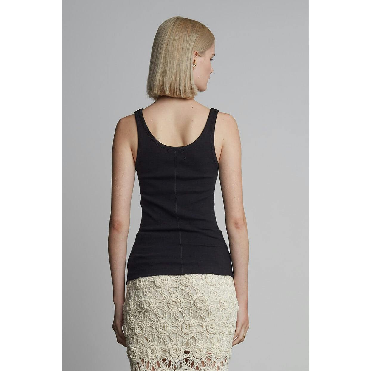 MIA RIB TANK | BLACK