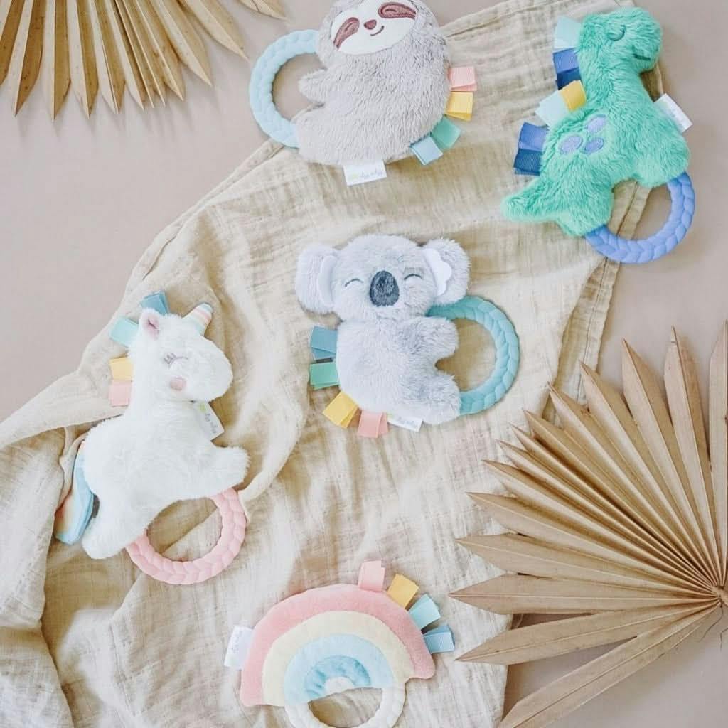 Ritzy Rattle Pal™ Plush Rattle with Teether