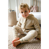 Organic Cotton Waffle Leggings in Camping