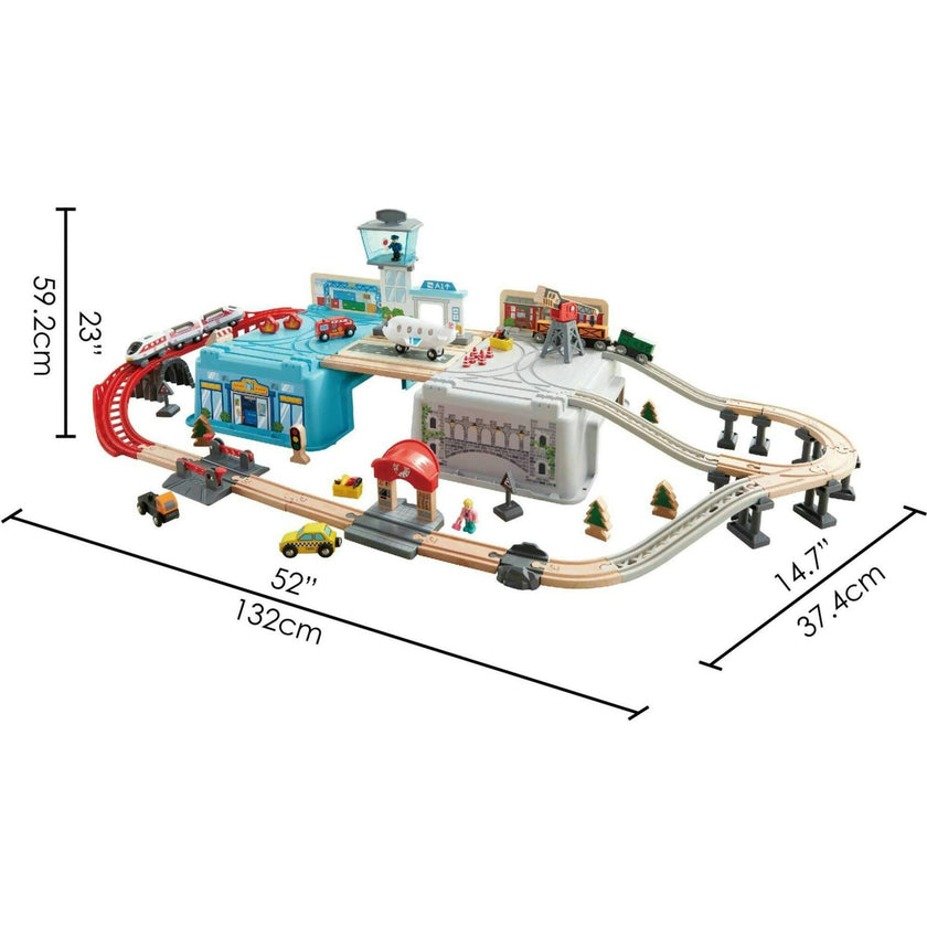 Bucket Super Cityscape Transport Builder Train Set