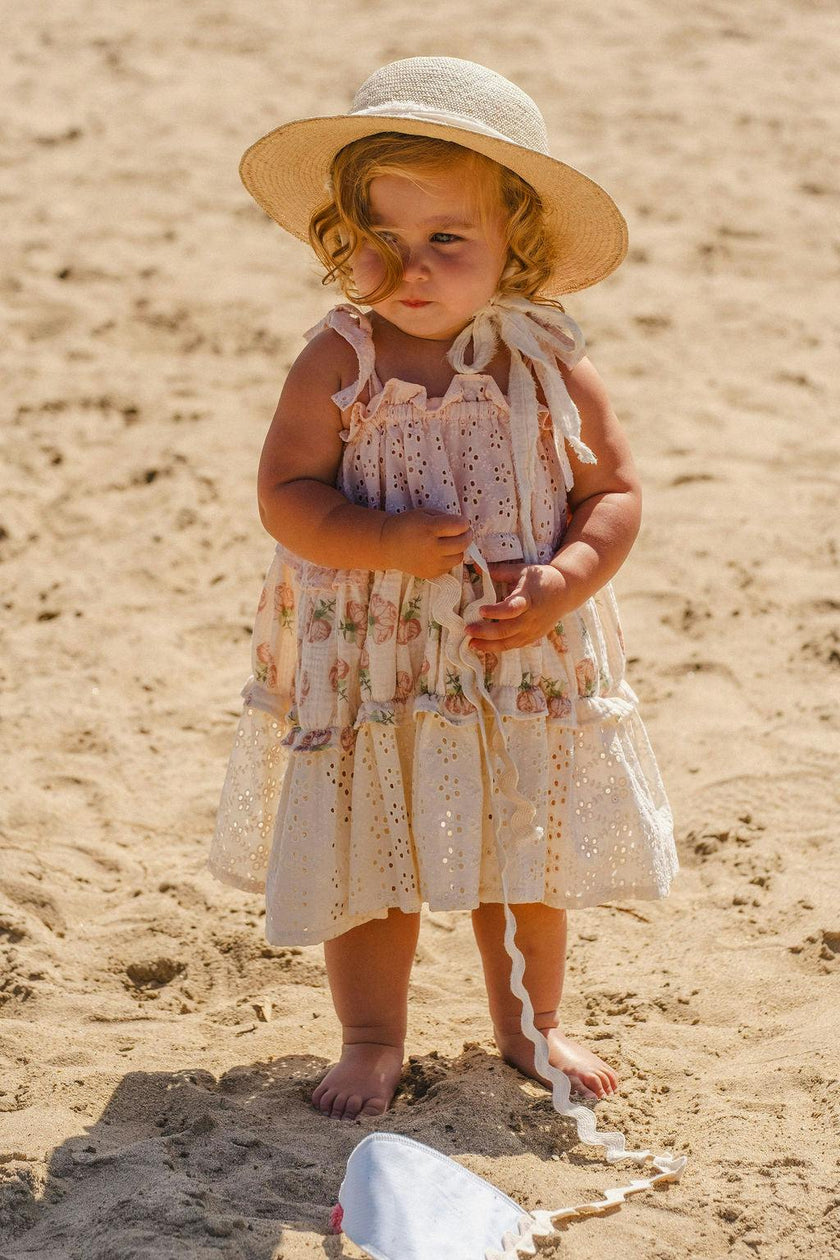 Amber Dress in Pink Rose