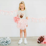 Coquette Football Patch Short Sleeve T-Shirt
