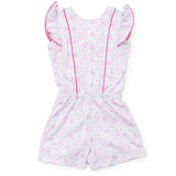 Rae Girls' Romper Sandcastles Pink