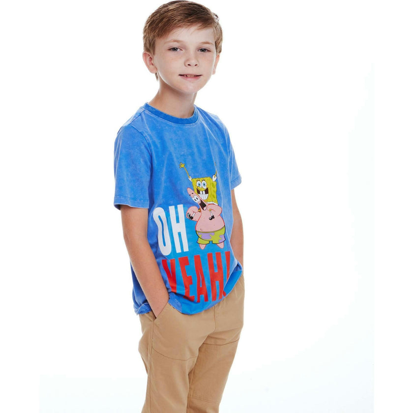 SpongeBob SquarePants™ x Andy & Evan® | Kids (2-12) Acid Wash Besties Tee