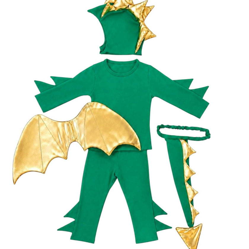 Emerald Sky Dragon Pajama Costume