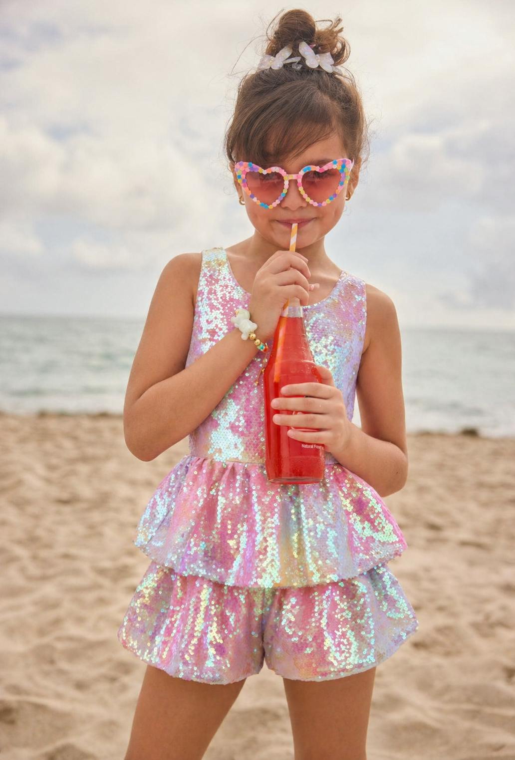 Sequin Ombre Romper
