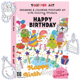 Happy Birthday Card & Sticker Kit