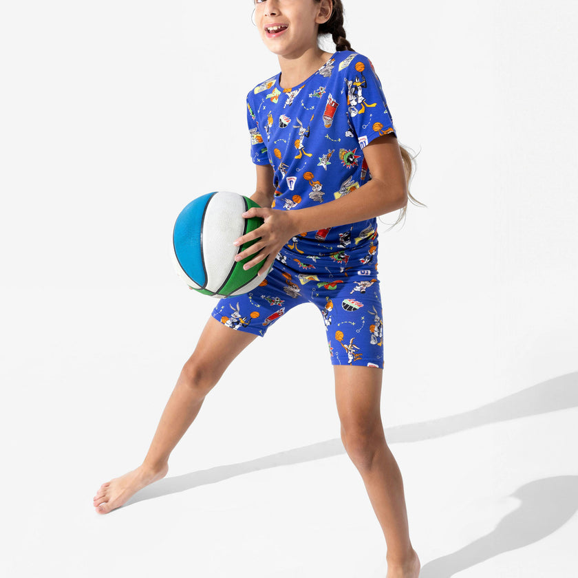Space Jam Bamboo Kids Pajama Short Set