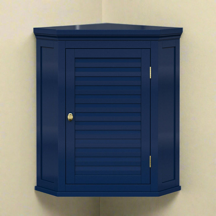 Teamson Home Glancy Corner Wall Cabinet