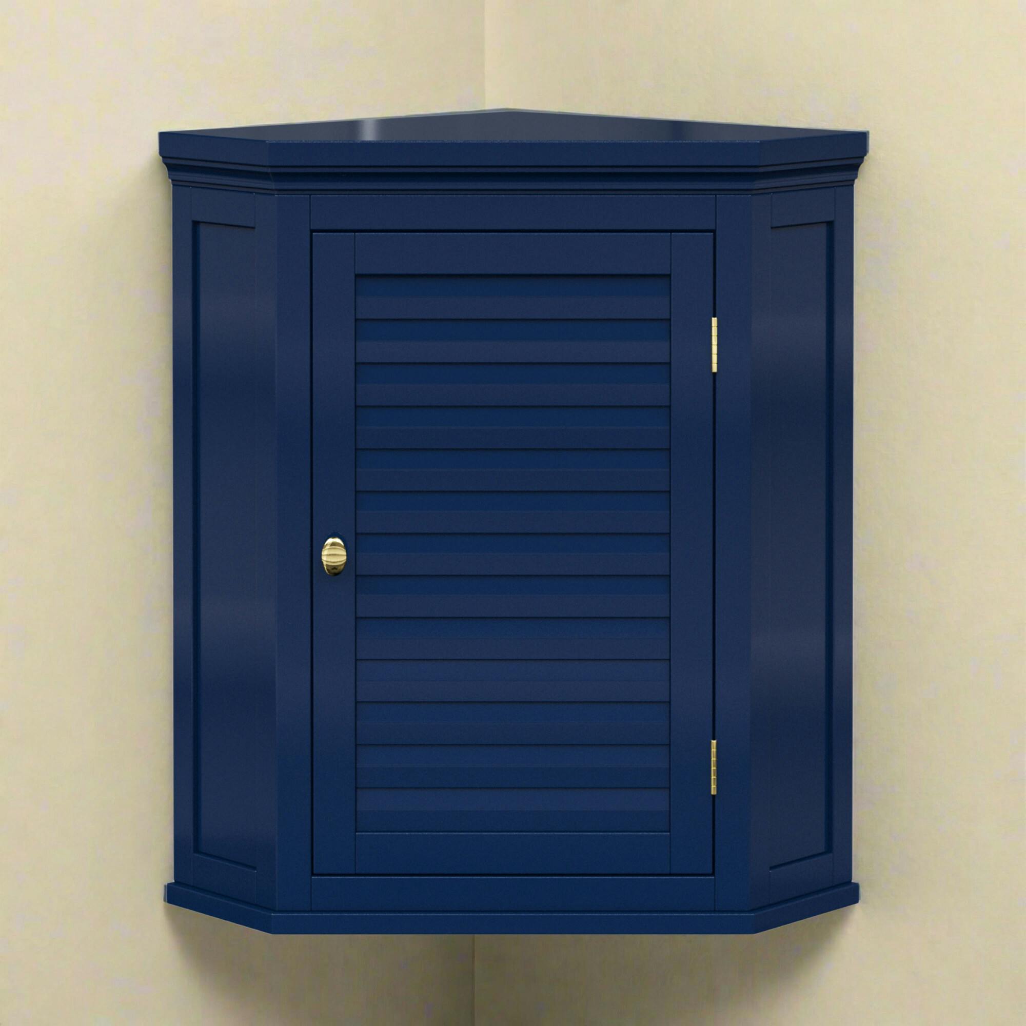 Teamson Home Glancy Corner Wall Cabinet