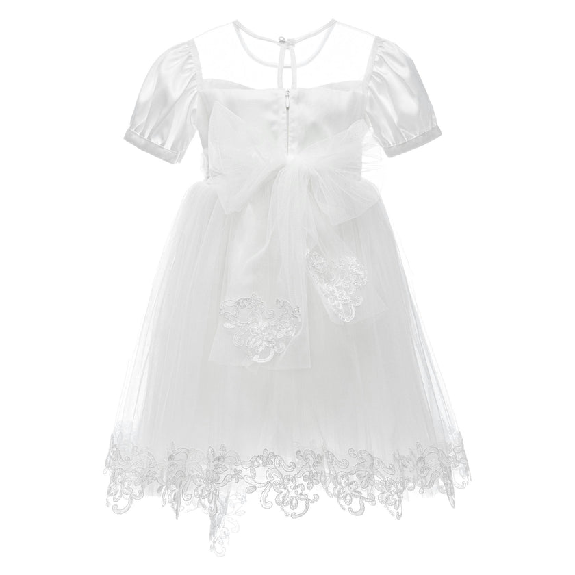 White Florence Lace Dress