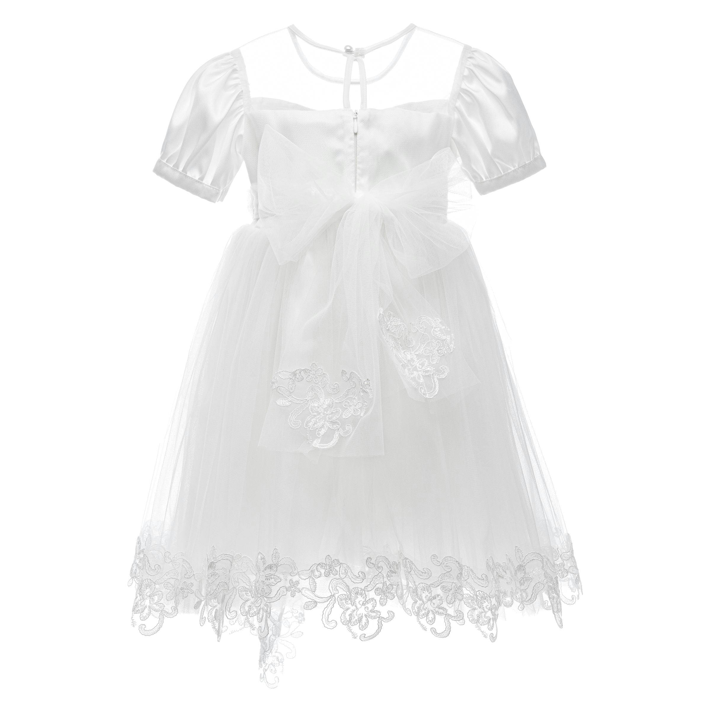 White Florence Lace Dress