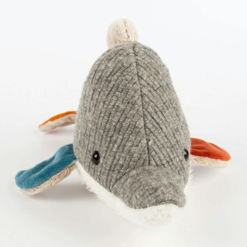 Patchwork Dolphin Plush Toy