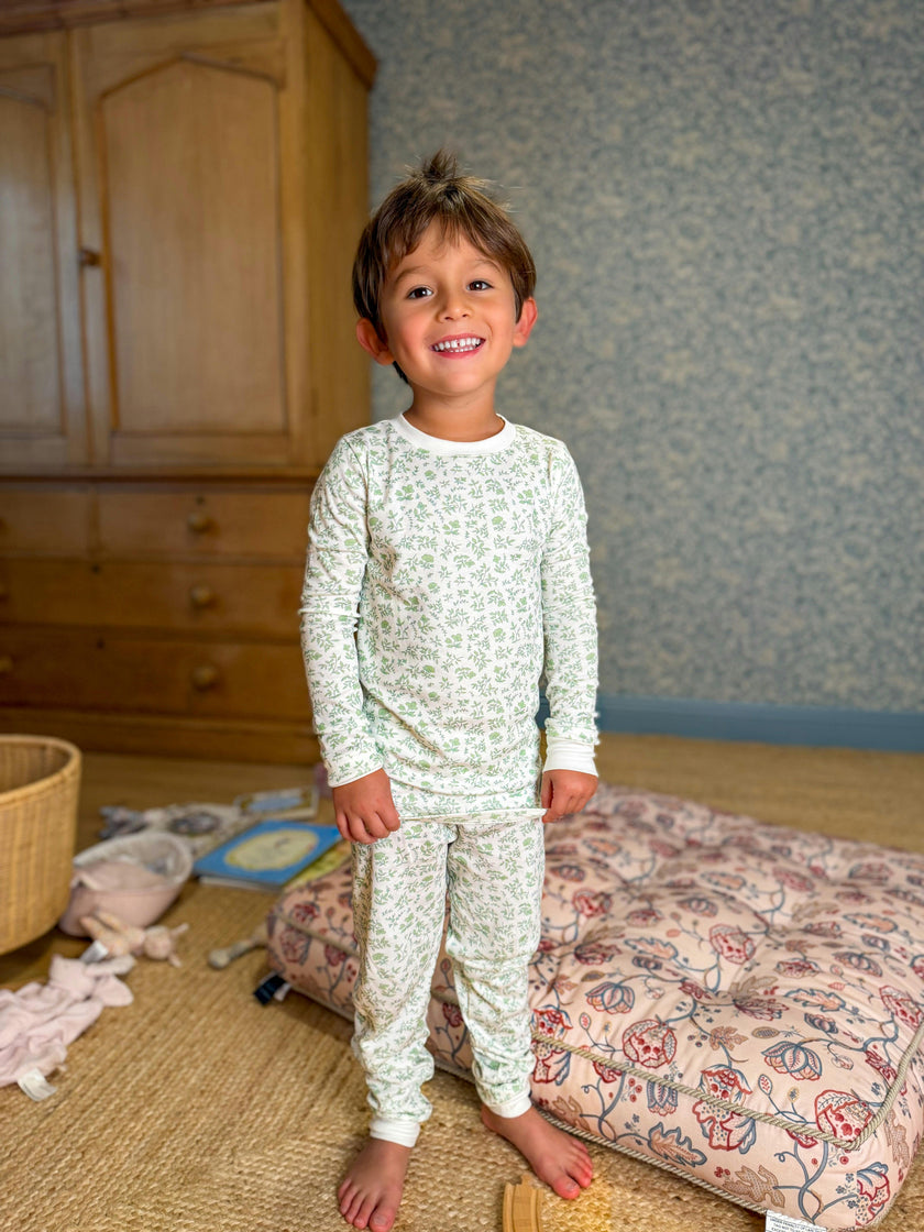 Pajama Set Petunia Moss
