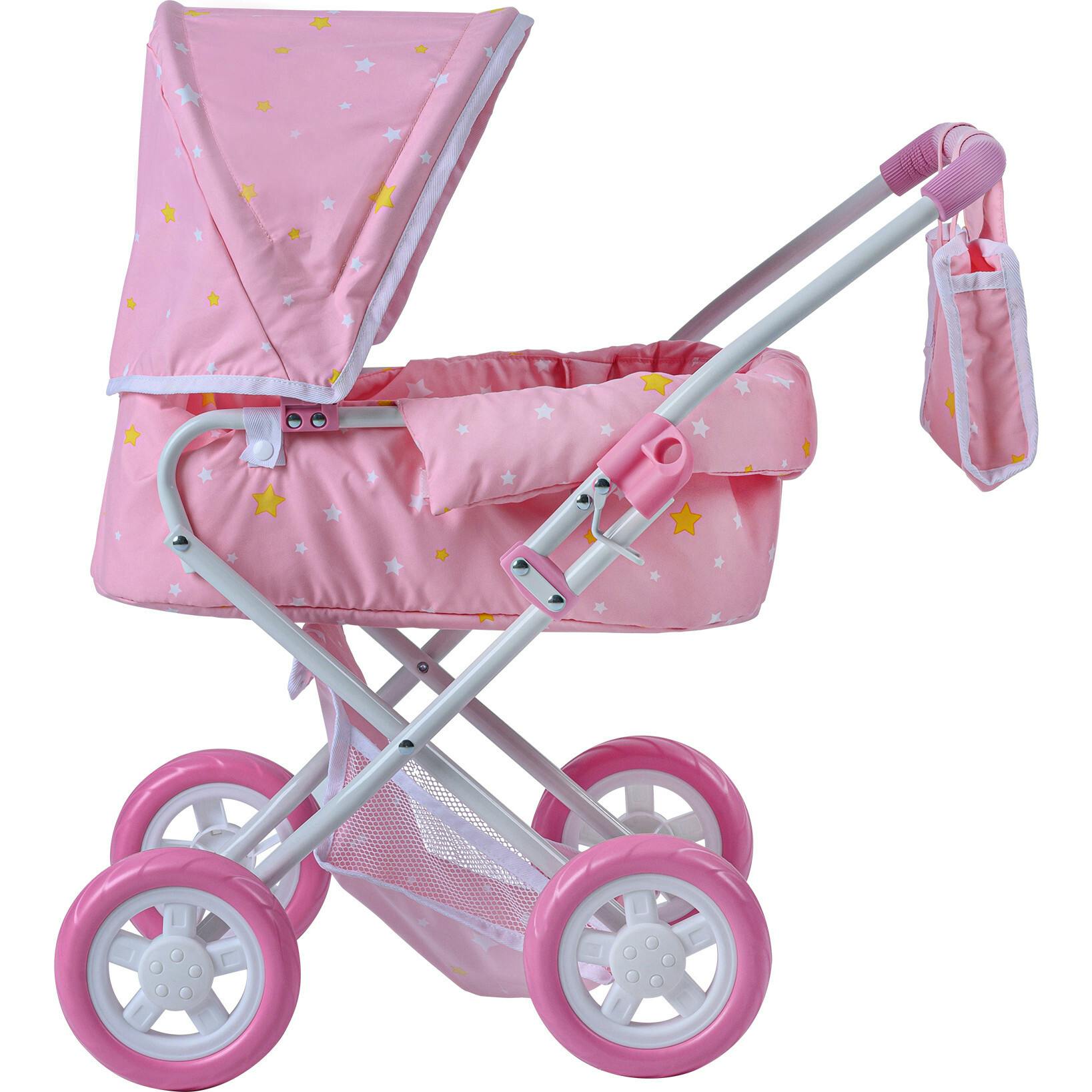 Stars Princess Deluxe Baby Doll Stroller