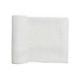 Organic Cotton Muslin Swaddle Blanket - White