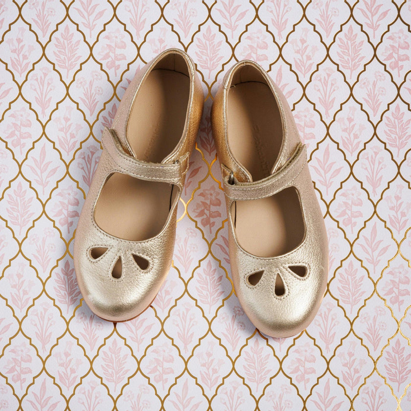 Rosie Mary Jane | Gold Leather