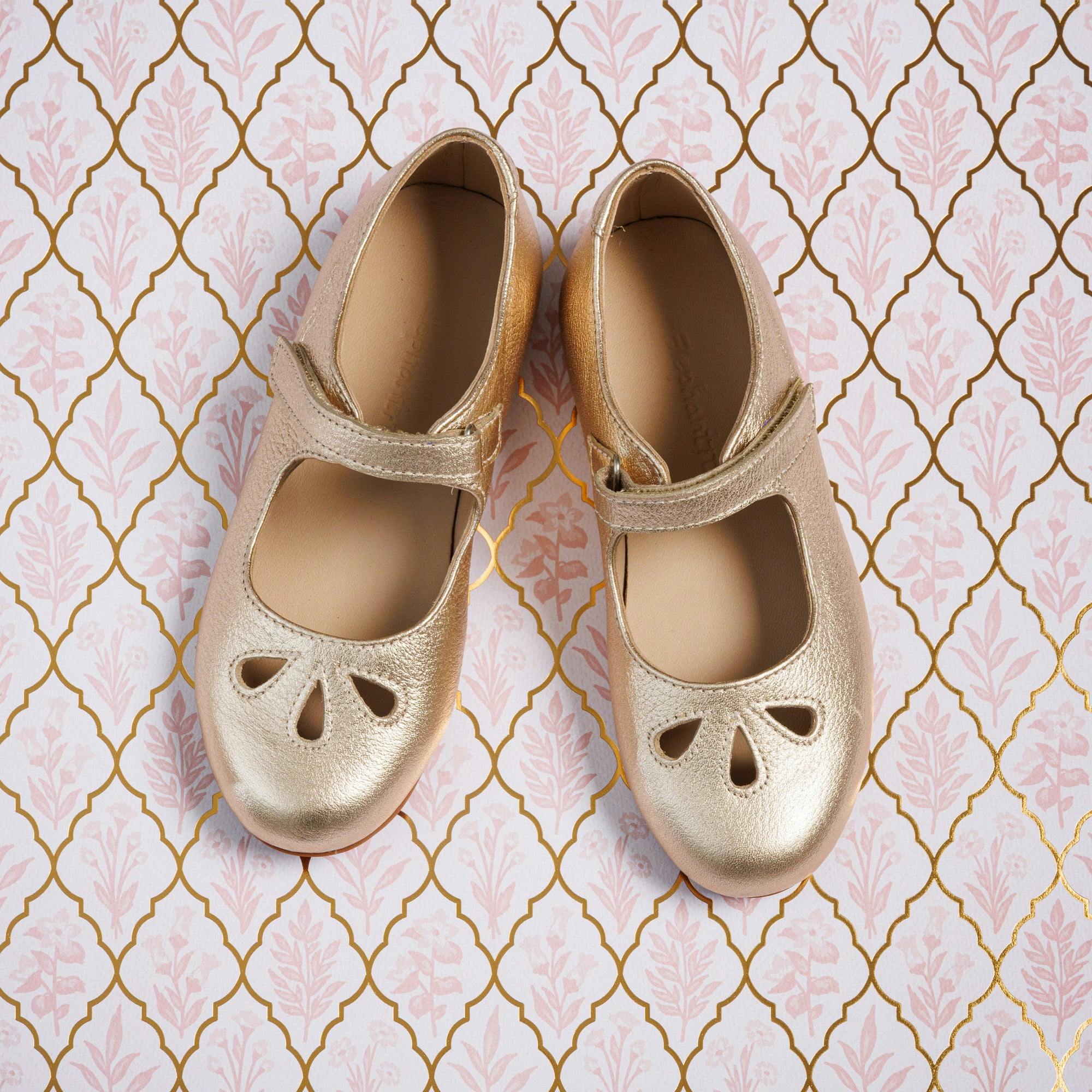 Rosie Mary Jane | Gold Leather