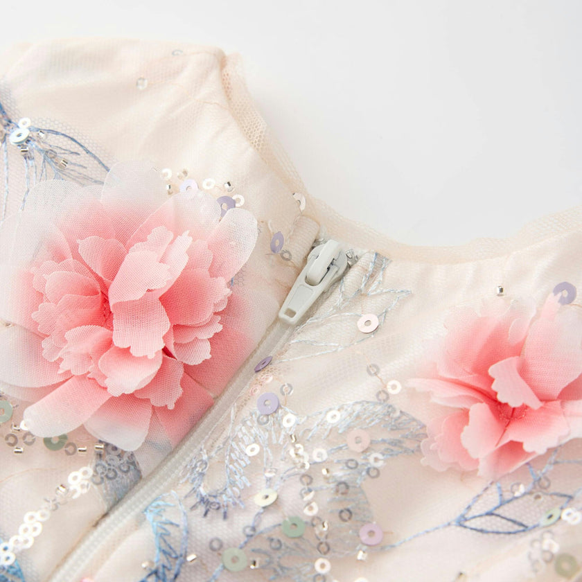 Rosalia Embroidered Mini Dress (Baby)