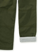 Cozy Does It Lined Pants, Grape Leaf