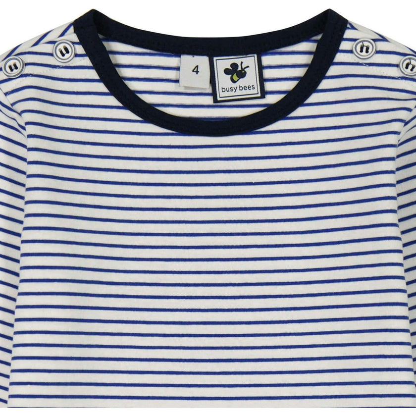 Francesca Girls Striped Dropwaist Dress, Stripes