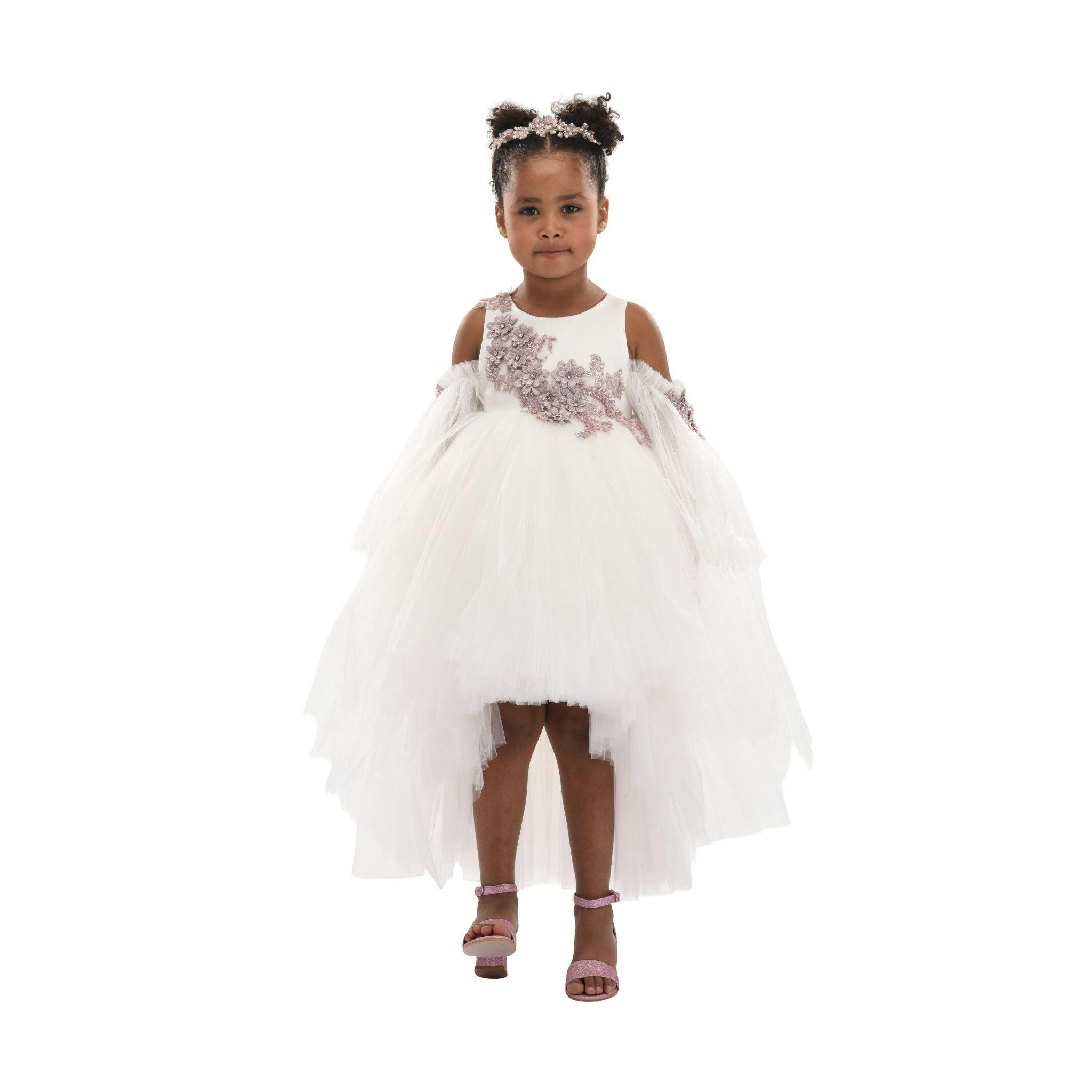 Ivory Cerro Vista Floral Dress