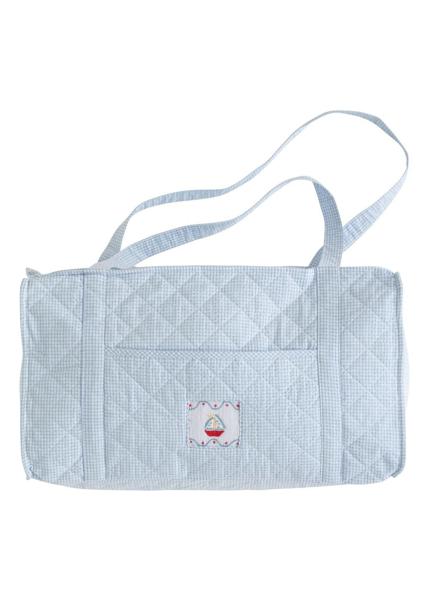 Quilted Luggage - Sailboat