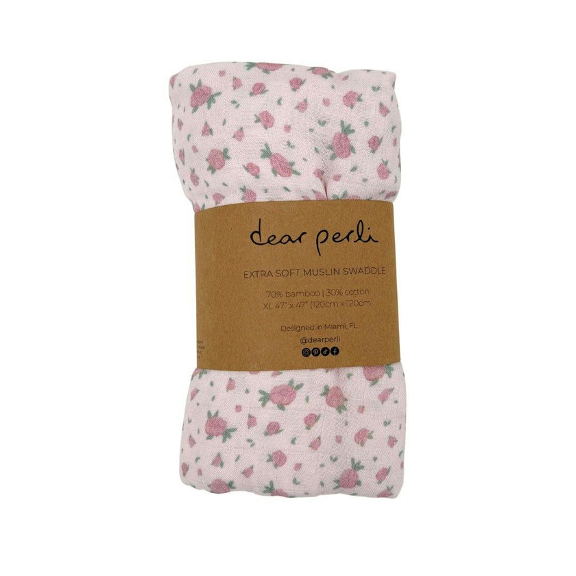 Bamboo Muslin Swaddle Blanket - Butterflies