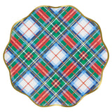 Plaid Mix Dinner Plates