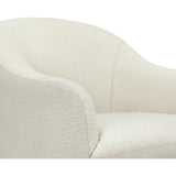 Foy Glider In Boucle In Ivory Boucle