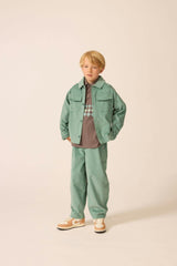 Friday Pant in Teal Tambourine Corduroy