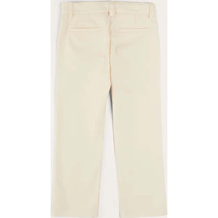 Plain Pocket Detail Trousers in White (4-10yrs)