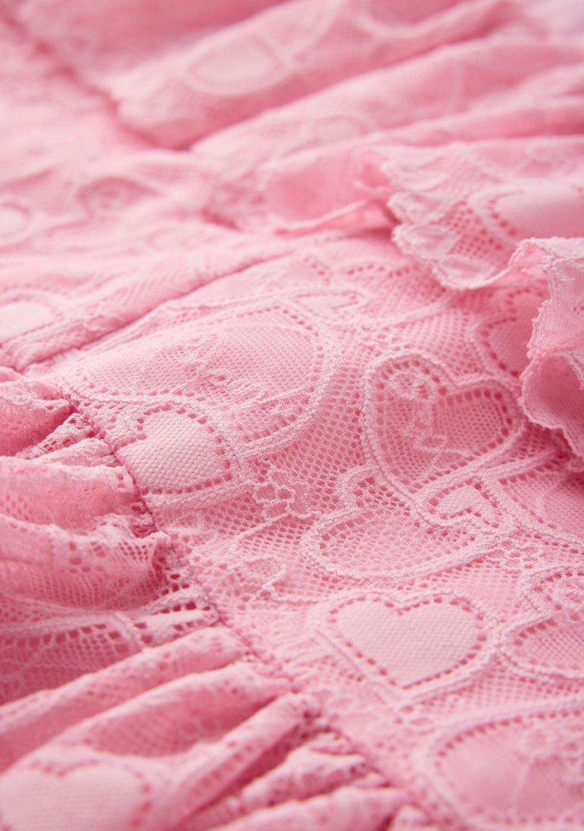 Lucy Frill Mini Dress