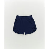 Girls Rib Shorts in Black