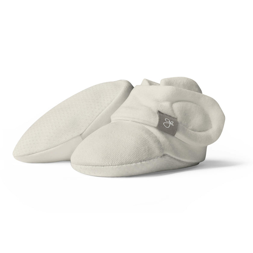 STAY ON BOOTS | BIRCH — Bamboo Organic Cotton Blend, 0–12M