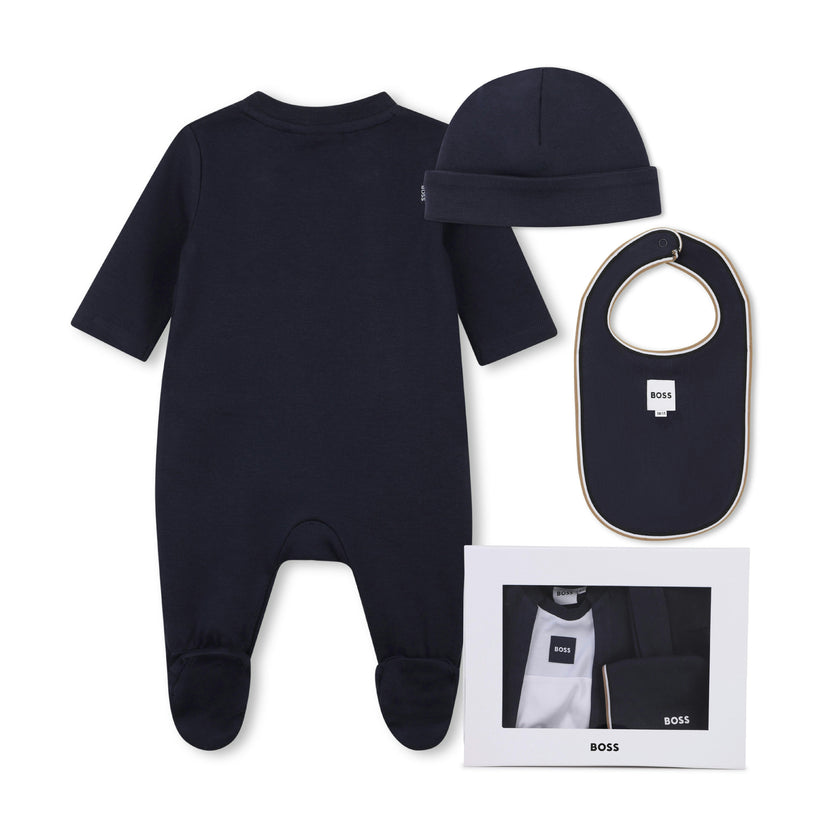 Navy Logo Baby Pyjama Set